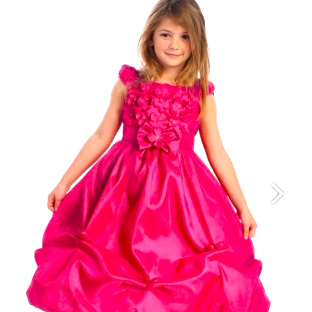 New Long fushsia formal dress